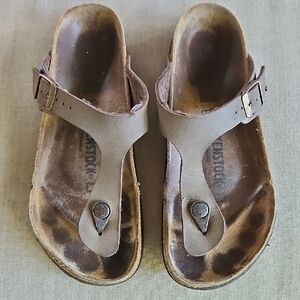 Birkenstock Womens Sandals - Tan 7.5
